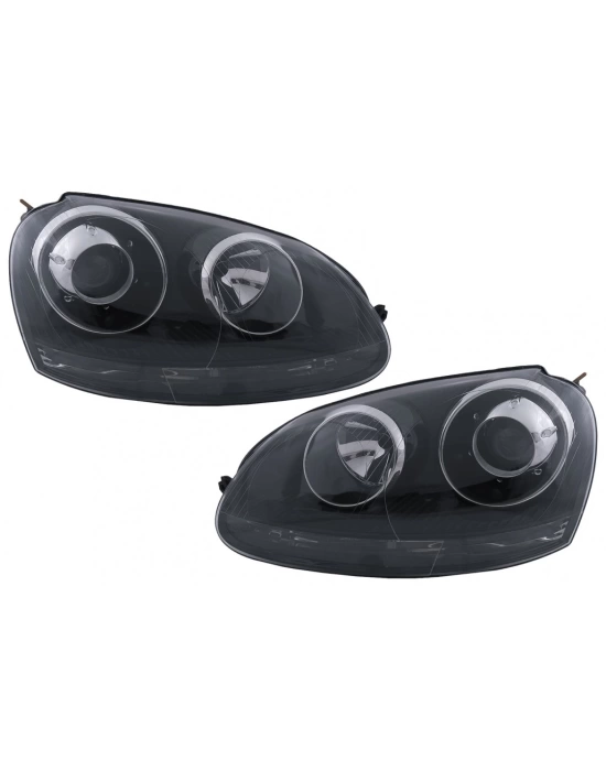 Volkswagen Golf 5 Uyumlu R32 LED Far Set - Siyah