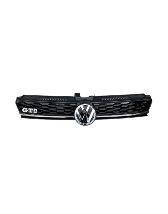 Volkswagen Golf 7.5 2018-2020 Için Uyumlu GTD Panjur - Logolar Dahil
