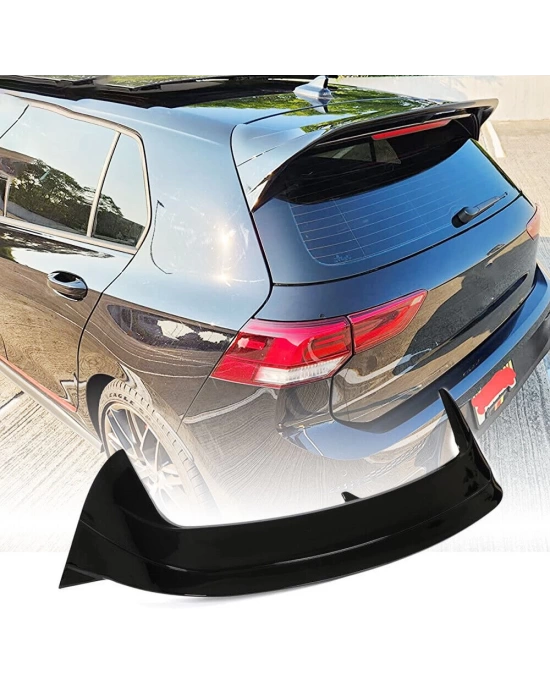 Volkswagen Golf 8 Uyumlu Spoiler - Piano Black