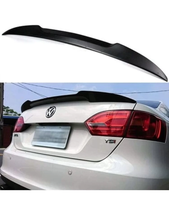 Volkswagen Jetta 2012-2018 Uyumlu M4 Model Spoiler - Piano Black