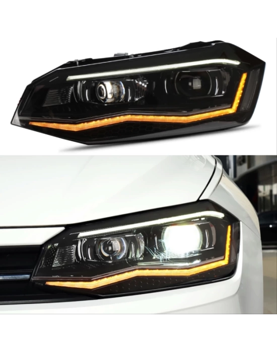 Volkswagen Polo 2018-2020 Uyumlu LED Far Set