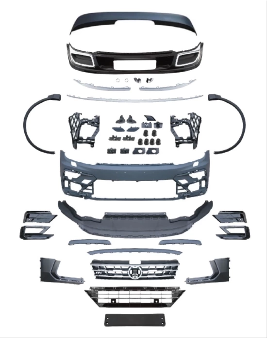 Volkswagen Tiguan 2016-2021 Uyumlu R-Line Body Kit - Full Set