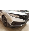 Honda Civic Fc5 2019-2021 Için Uyumlu  Makyajli Kasa Modulo Ön Ek (Asian)