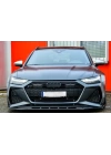 Audi A6 2019-2021 Için Uyumlu Rs6 Ön Tampon Panjur Seti