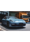 Porsche Panamera 2014-2016 Için Full Facelift 2018 Gts Için Uyumlu Body Kit (Farlar Dahil)
