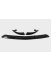 Mercedes Glc Serisi Için Ön Lip  - Piano Black (Parlak Siyah)