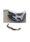 Mercedes W213(2020+) E Serisi Için Brabus Ön Lip   - Piano Black (Parlak Siyah)
