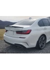 BMW 3 Serisi G20 2019+ Için Uyumlu   M4 Görünüm Spoiler    - Piano Black (Parlak Siyah)
