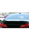BMW 5 Serisi G30 Için Uyumlu   M4 Görünüm Spoiler  - Piano Black (Parlak Siyah)