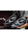 Porsche Cayenne 2014-2017 Için Uyumlu Facelift Led Far (2018+ Görünüm)
