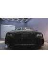 Audi A7 2009-2014 Uyumlu RS7 Ön Tampon ve Panjur Seti