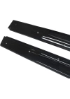 BMW 4 Serisi F32 Uyumlu Marşpiyel Lip Set - Piano Black