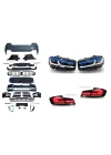 BMW 5 Serisi 2017-2019 G30 Uyumlu 2020+ Luxury Paket Facelift Body Kit- Full Set