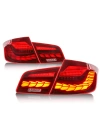 BMW 5 Serisi F10 Uyumlu Dragon GTS LED Stop Set - Kırmızı