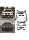 BMW X3 2018-2021 Uyumlu 2021+ Facelift Body Kit - Full Set