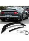 Ford Mustang 2015-2020 Uyumlu GT Spoiler 4 Parça - Piano Black