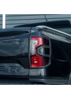 Ford Ranger 2022+ Uyumlu Far ve Stop Full Çerçeve Kaplama