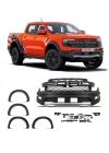 Ford Ranger 2022+ (XLT-Sport-Wildtrack) Uyumlu 2022+ Raptor Facelift Body Kit