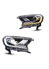 Ford Ranger T7 ve T8 Uyumlu Mustang Design LED Far Set