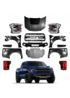 Ford Ranger Uyumlu F150 Gen 2 Body Kit - LED Farlı Model