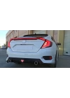 Honda Civc Fc5 2016-20201 Uyumlu LED Stop ve Spoiler Takımı (Kırmızı) - Hareketli Sinyalli Model