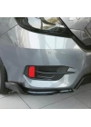 Honda Civic 2016-2020 Uyumlu Arka Çıkıntılı Flap - Piano Black