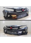 Honda Civic Fc5 2016-2020 Uyumlu Type-R Model Ön Sis LED Seti