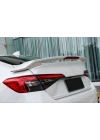 Honda Civic 2022 Modulo Işıklı Spoiler - Piano Black