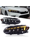 Honda Civic 2022+ Uyumlu 4 Lens LED Far Set