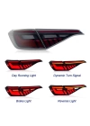 Honda Civic 2022+ Uyumlu Dragon LED Stop Set - Smoke