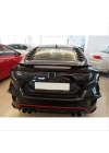 Honda Civic Fc5 2016-2020 Uyumlu Arka Cam Kaplama Seti - Piano Black