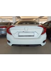 Honda Civic Fc5 2016-2020 Uyumlu Arka Tampon Alt Çıta - Piano Black