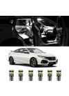 Honda Civic Fc5 2016-2020 Uyumlu İç Aydınlatma LED Dönüşüm - 6 Adet (%300 Daha Parlak)