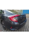 Honda Civic Fc5 2016-2020 Uyumlu Krom Stop Kaplama Seti