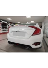 Honda Civic Fc5 2016-2021 Uyumlu LED Spoiler