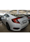 Honda Civic Fc5 2016-2021 Uyumlu V Style Spoiler - Piano Black