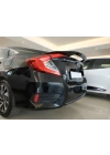 Honda Civic Fc5 2016-2021 Uyumlu V Style Spoiler - Piano Black