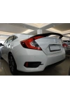 Honda Civic Fc5 2016-2021 Uyumlu V Style Spoiler - Piano Black