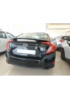 Honda Civic Fc5 2016-2021 Uyumlu V Style Spoiler - Piano Black