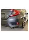 Honda Civic Fc5 Egzoz Nikelajı