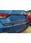 Hyundai Elantra 2016-2019 Uyumlu Bagaj Alt Çıtası - Krom