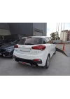 Hyundai i20 2018-2019 4 Egzoz Difüzör