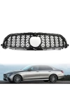 Mercedes E Serisi W213 2020+ Uyumlu GTR Panjur - Siyah Telli Versiyon (Mesh Design)