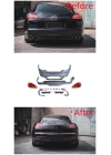 Porsche Panamera 2011-2014 Uyumlu Arka Tampon ve Stop Facelift