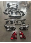 Toyota Hilux 2016-2019 Uyumlu 2020+ Facelift GR Body Kit - Full Set