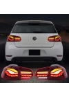 Volkswagen Golf 6 Uyumlu Dragon LED Stop Set - Kırmızı