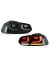 Volkswagen Golf 6 Uyumlu R20 LED Stop Set - Smoke