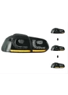 Volkswagen Golf 6 Uyumlu R20 LED Stop Set - Smoke