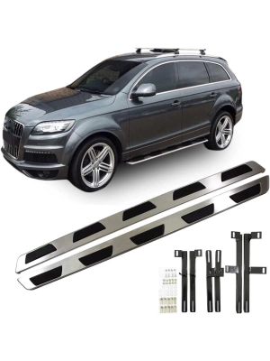 Audi Q7 2006-2015 Uyumlu OEM Yan Basamak Seti