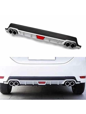 Hyundai Getz Uyumlu Arka Tampon Difüzör 4 Egoz